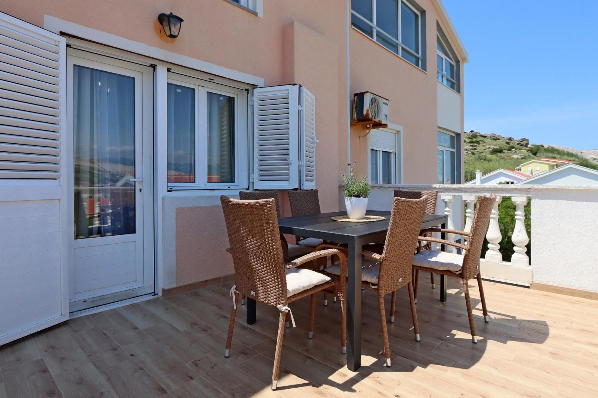 Seaside Apartments With A Swimming Pool Pag - 6412 Pag Town Zewnętrze zdjęcie